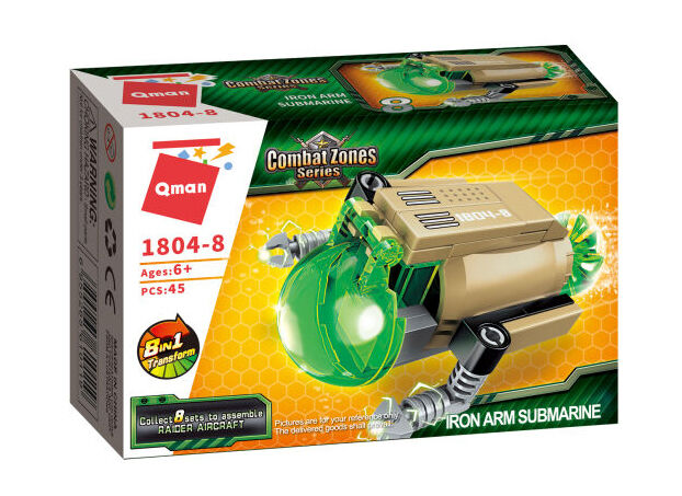 Qman Raider Aircraft 1804-8 Ponorka Iron Arm